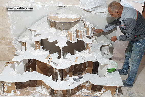 Muqarnas tile panel supplier, www.eitile.com