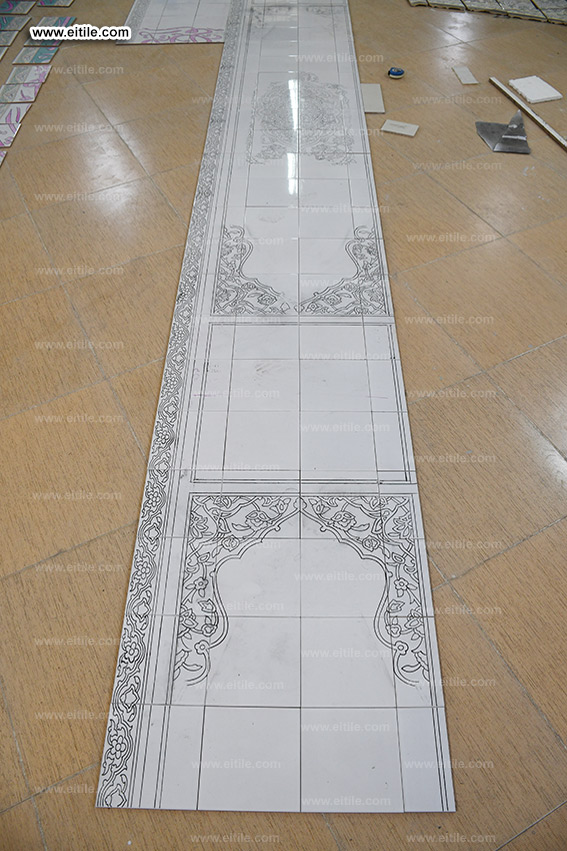 Islamic custom made tile supplier, www.eitile.com
