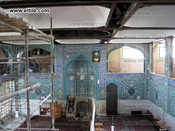 mosque ceramic tile decoration, iranian ceramic tiles for mosque, www.eitile.com