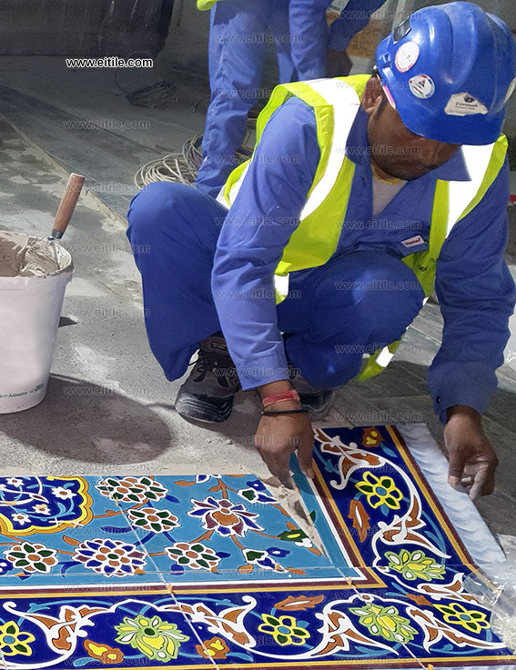 Carpet tile project in Qatar Doha, www.eitile.com