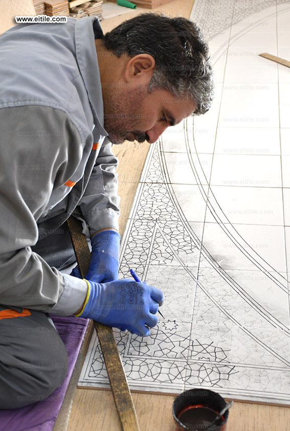 Handmade wall tile supplier, www.eitile.com