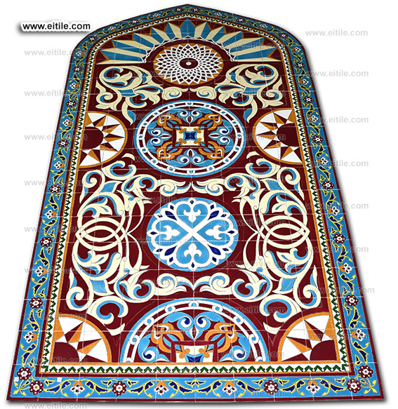 Handmade Islamic tile complex, www.eitile.com
