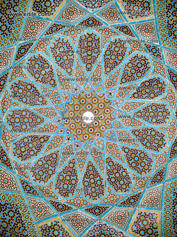 Rasmi Mosaic Tile Style, Mosque Tile Decoration, www.eitile.com