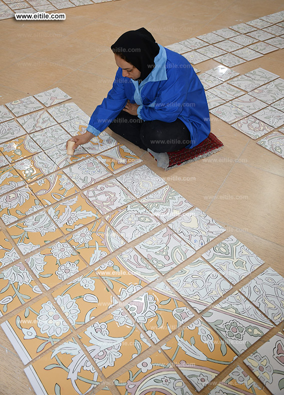Online shop for carpet design ceramics, www.eitile.com
