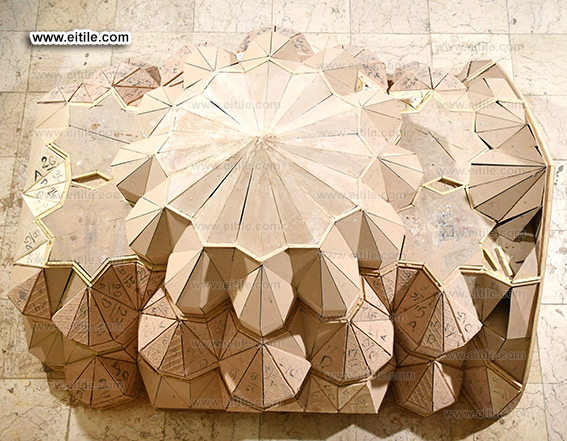 Muqarnas tile panel supplier, www.eitile.com