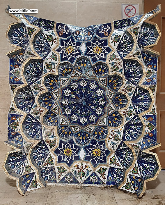 Muqarnas tile panel supplier, www.eitile.com