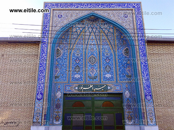 Iran, Isfahan, Khur Hoseiniyeh, Iranian Mosque Tile Supplier, www.eitile.com