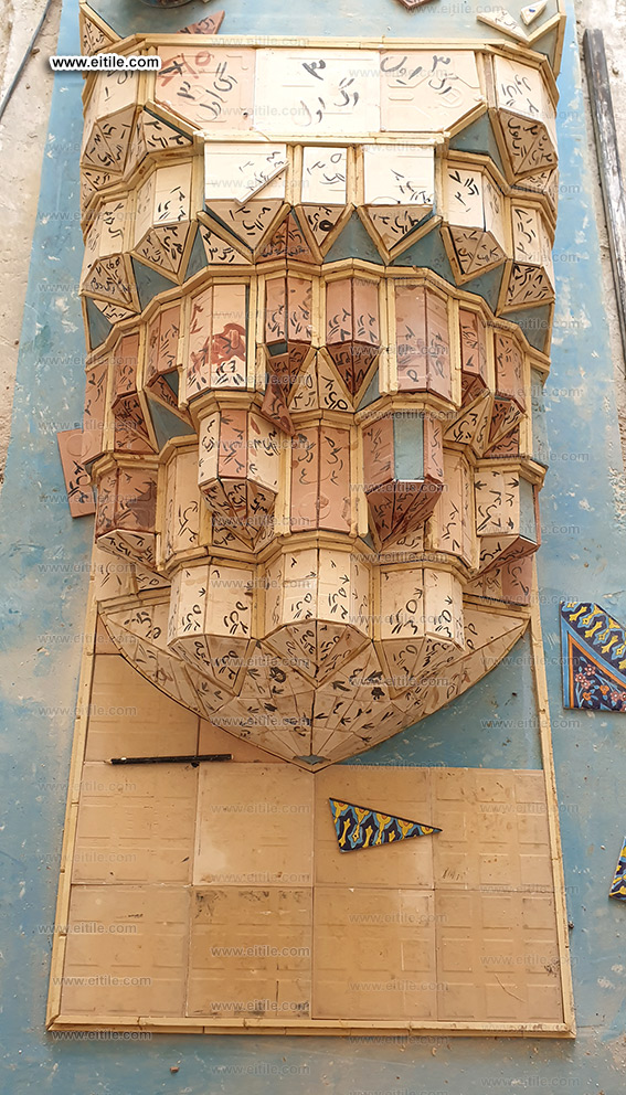 3D Muqarnas tile panel for interior decor, www.eitile.com