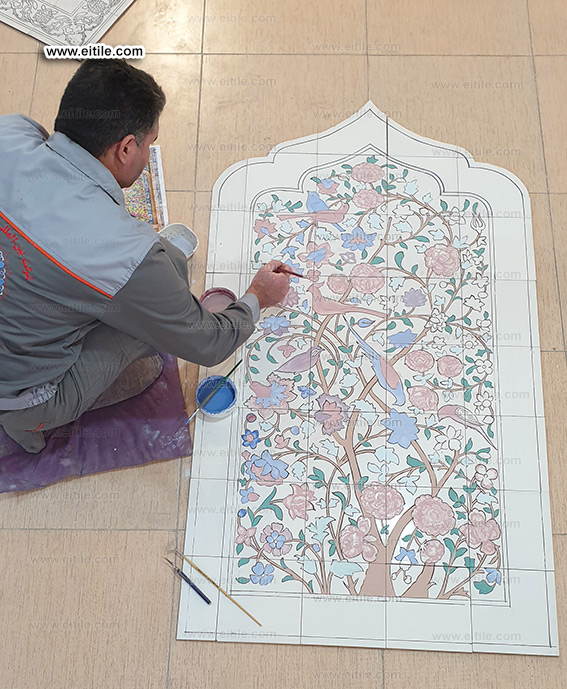 Beautiful handmade wall tiles, www.eitile.com