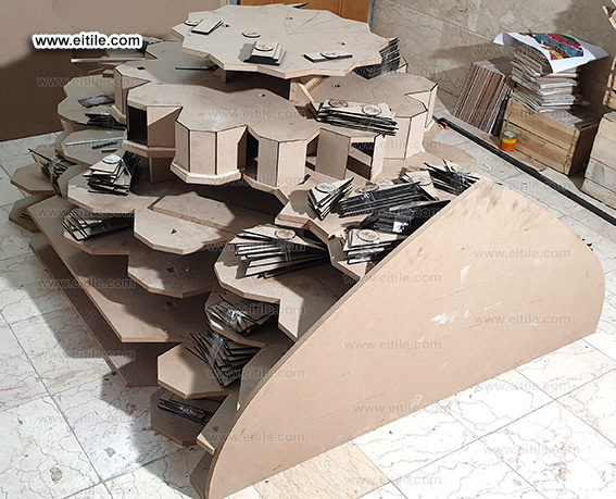 Muqarnas tile panel supplier, www.eitile.com