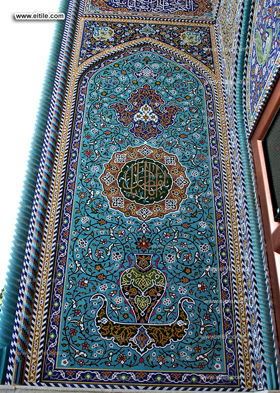 Mosque ceramic rope tile supplier, www.eitile.com
