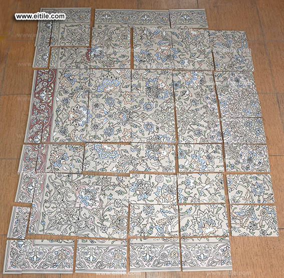 Handmade rug design ceramic designer, www.eitile.com