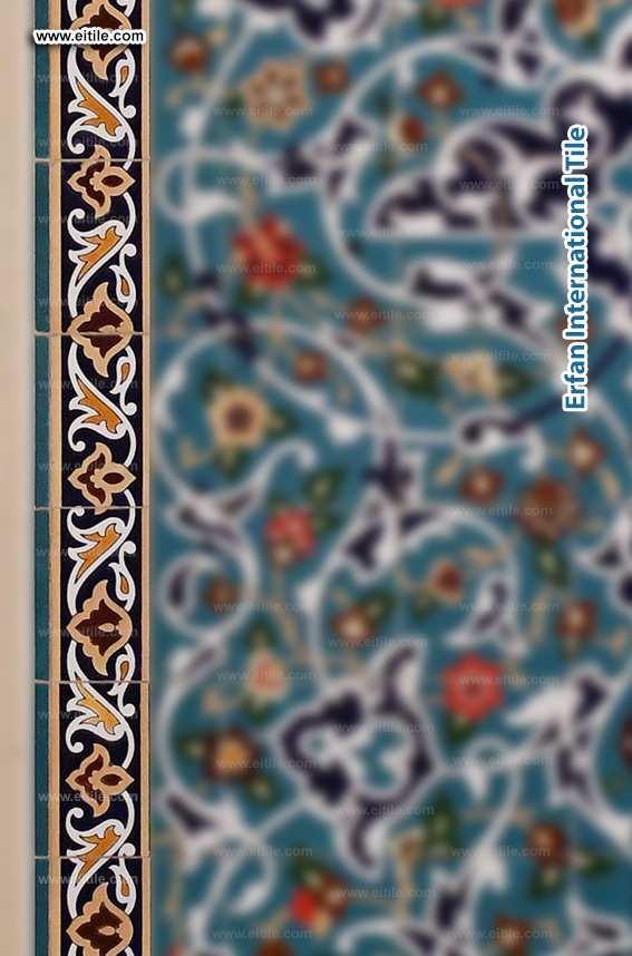 Handmade border tiles that frame your space with artful precision, www.eitile.com