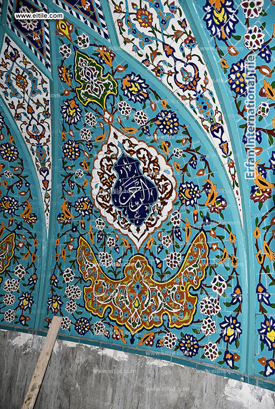 Mosque dome tile supplier, www.eitile.com