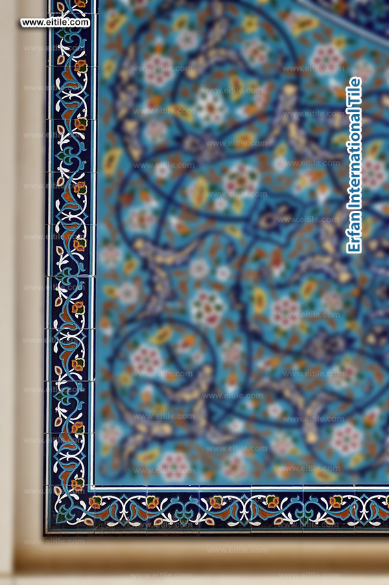 Elevate your edges with handmade border tiles from EITile, www.eitile.com