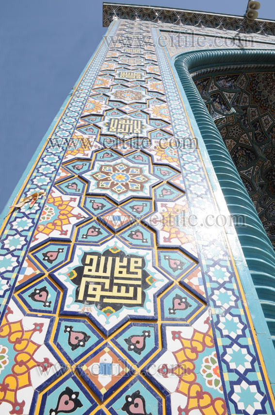 Mogharnas, Muqarnas Ceramic Tile, Mosque Decoration, Islamic Ceramic Tile, eitile.com