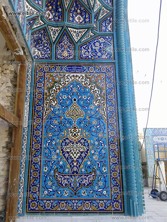 Iran, Isfahan, Khur Hoseiniyeh, Iranian Mosque Tile Supplier, www.eitile.com