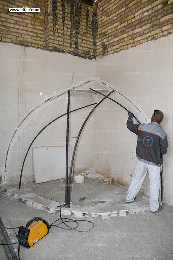 Mosque dome tile supplier, www.eitile.com