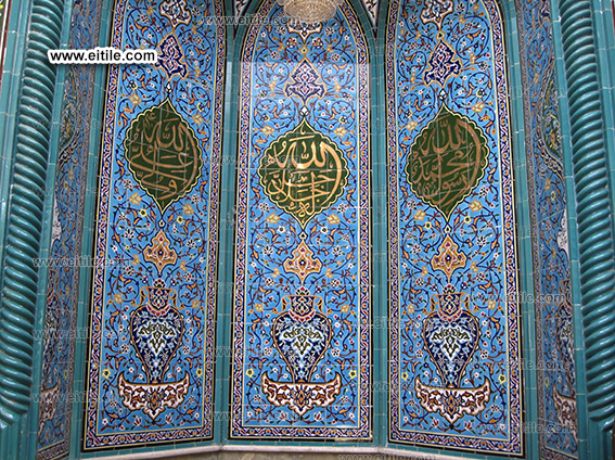 Persian mosque blue tile manufacturer, www.eitile.com Persian mosque blue tile manufacturer, www.eitile.com