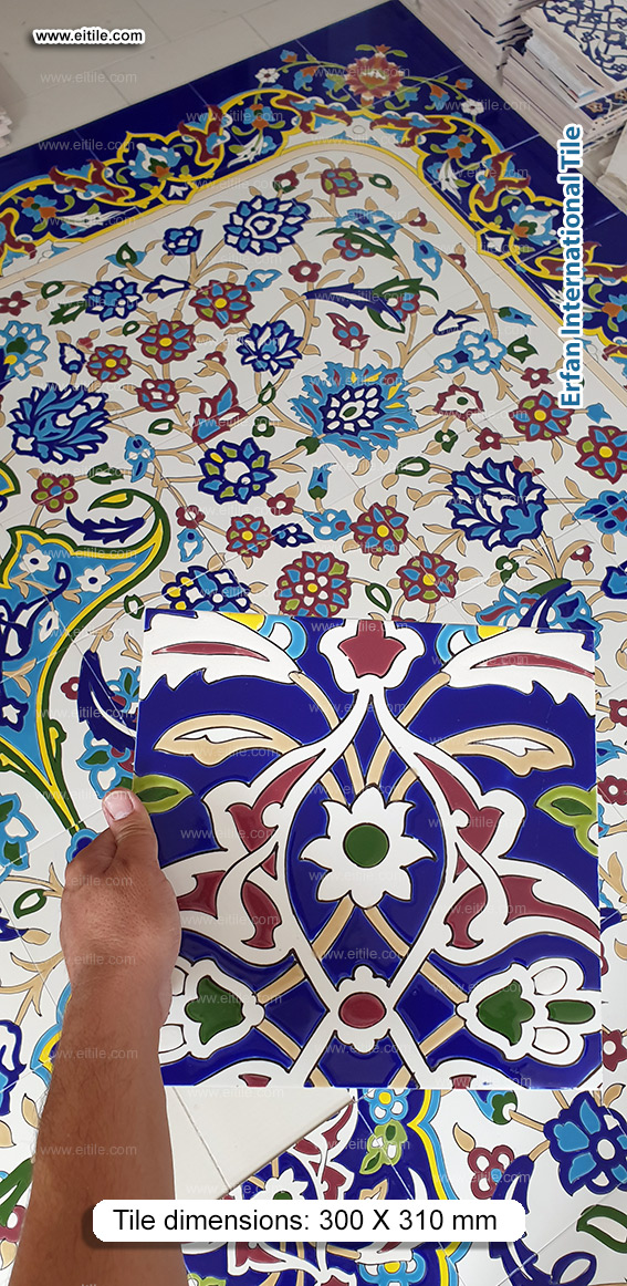 The Art of Flooring: Carpet-Inspired Ceramic Panels, www.eitile.com