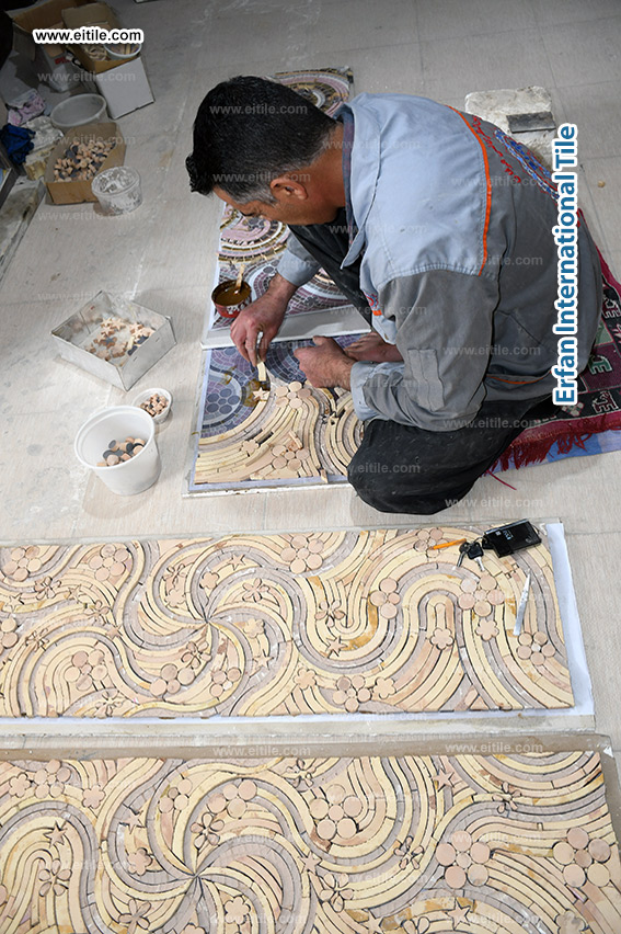 Premium mosaic tile design and manufacturing with global project support. www.eitile.com
