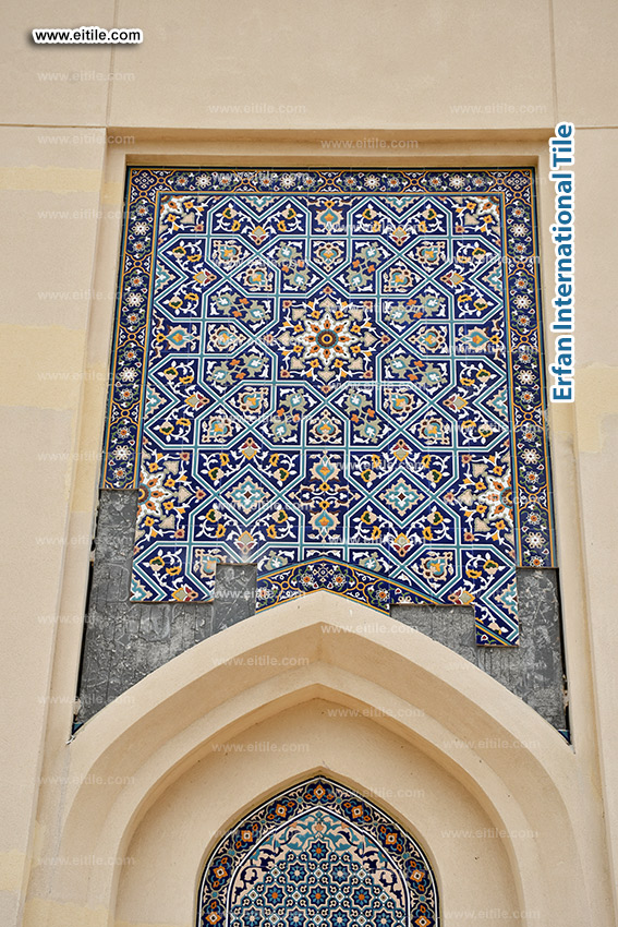 Precision Tile Repair for Sultan Qaboos Mosque in Sohar, www.eitile.com Precision Tile Repair for Sultan Qaboos Mosque in Sohar, www.eitile.com