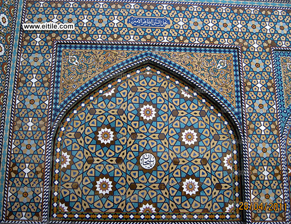 Handcrafted Girih mosaic tiles for mosque decoration, www.eitile.com