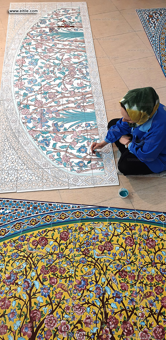 Handmade wall tile supplier, www.eitile.com