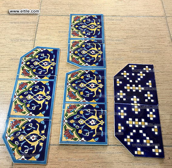 Muqarnas tile panel for interior decoration, www.eitile.com