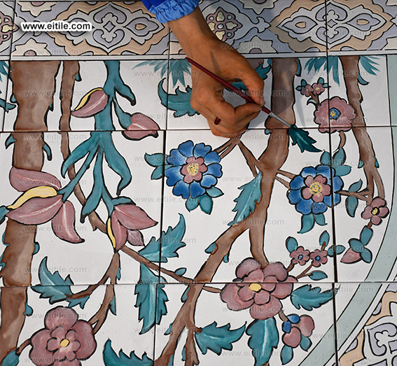 Handmade wall tile supplier, www.eitile.com