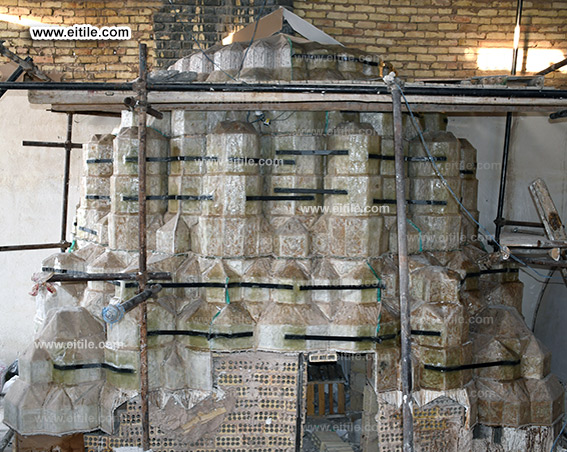 Mosque Muqarnas tile panels supplier, www.eitile.com Mosque Muqarnas tile panels supplier, www.eitile.com