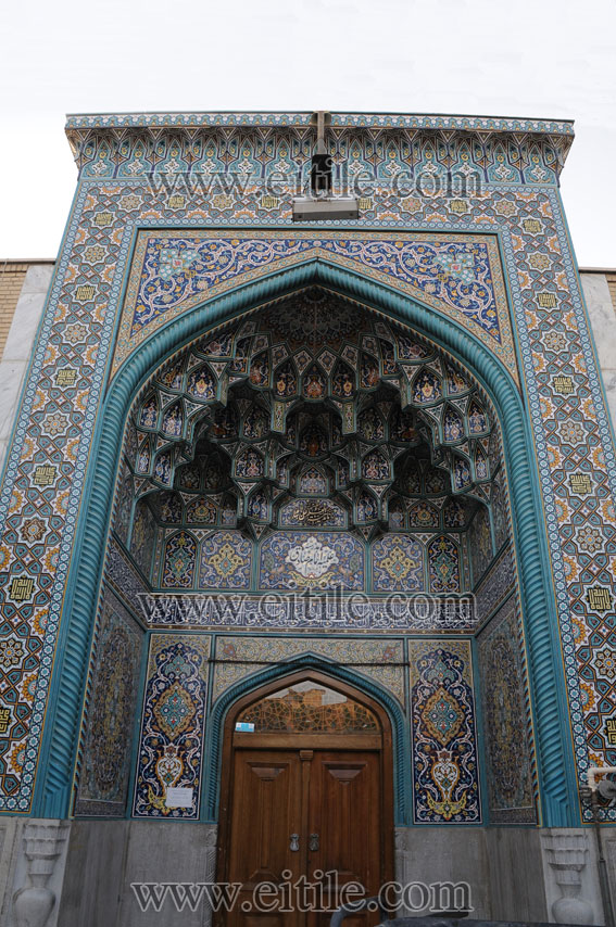 Mogharnas, Muqarnas Ceramic Tile, Mosque Decoration, Islamic Ceramic Tile, eitile.com