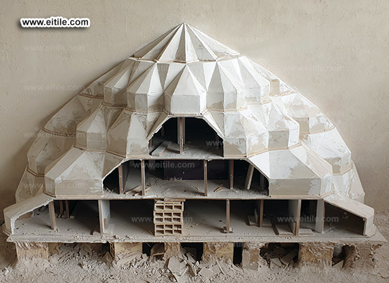 Islamic tile supplier for mosque of Mohammad Ali in Eydhafushi zone of Maldives, www.eitile.com