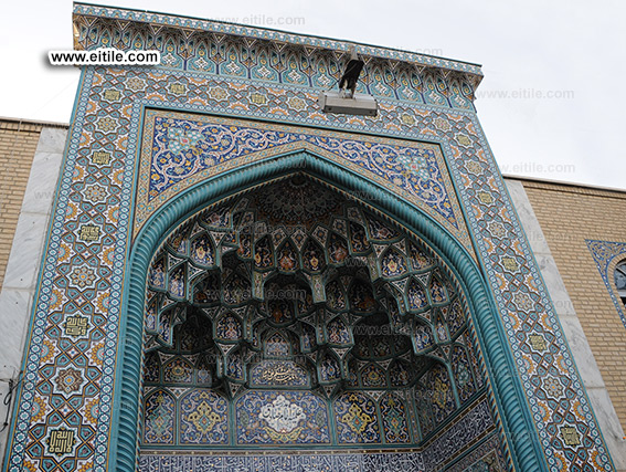 Handcrafted Girih mosaic tile for mosque decoration, www.eitile.com