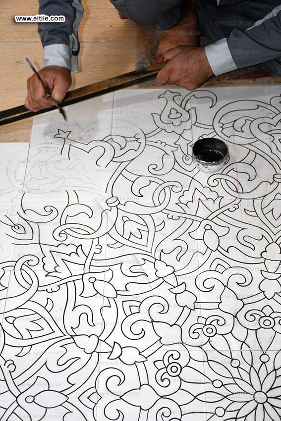 Handmade tile panel supplier, www.eitile.com