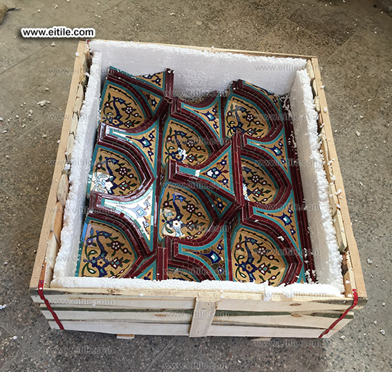 Handmade Muqarnas Tile Sample, www.eitile.com