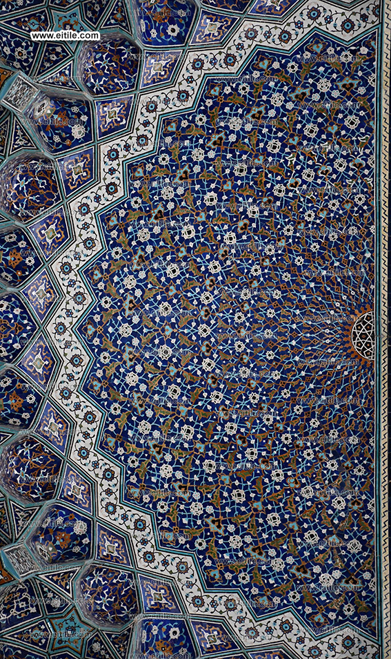 Islamic handmade Muqarnas tiles, www.eitile.com