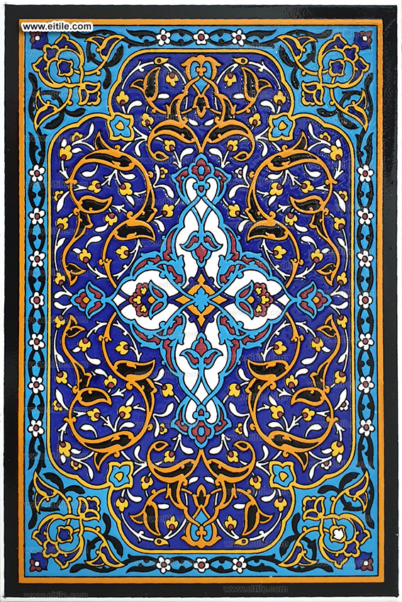 Hand painted seven color tiles, www.eitile.com