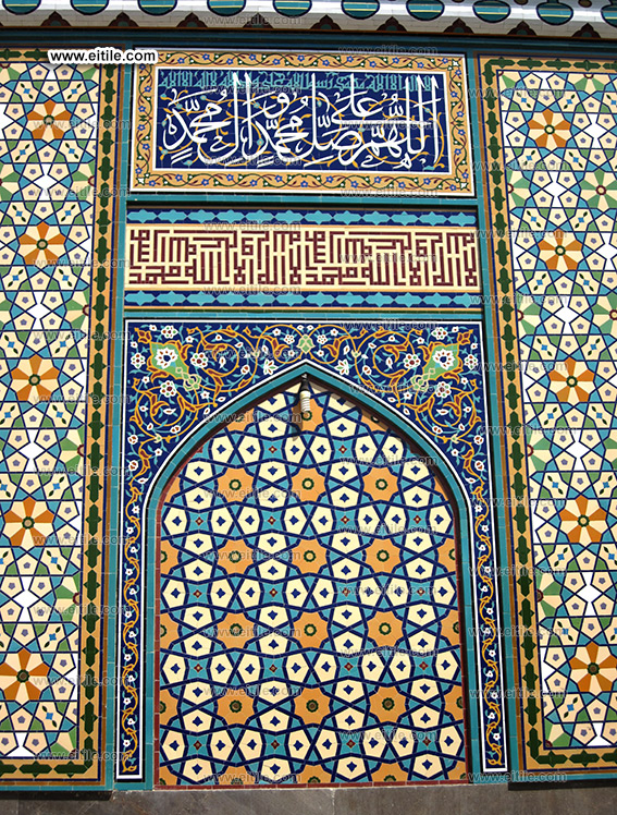Iranian Persian handmade mosaic tiles, www.eitile.com