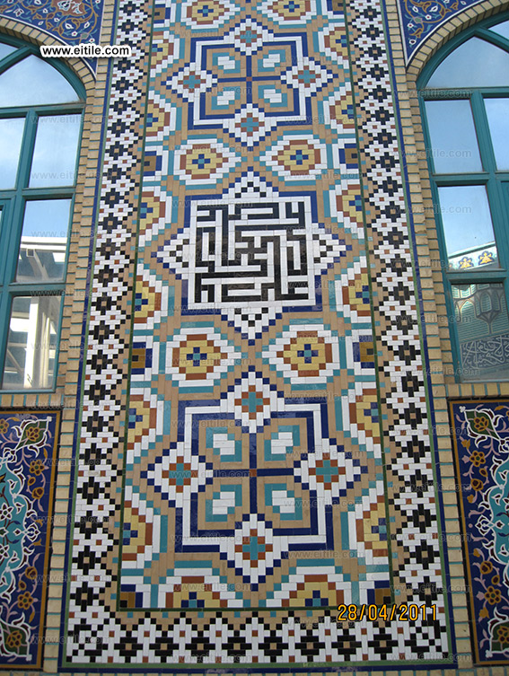 Persian handmade Moagheli tiles, www.eitile.com Persian handmade Moagheli tiles, www.eitile.com