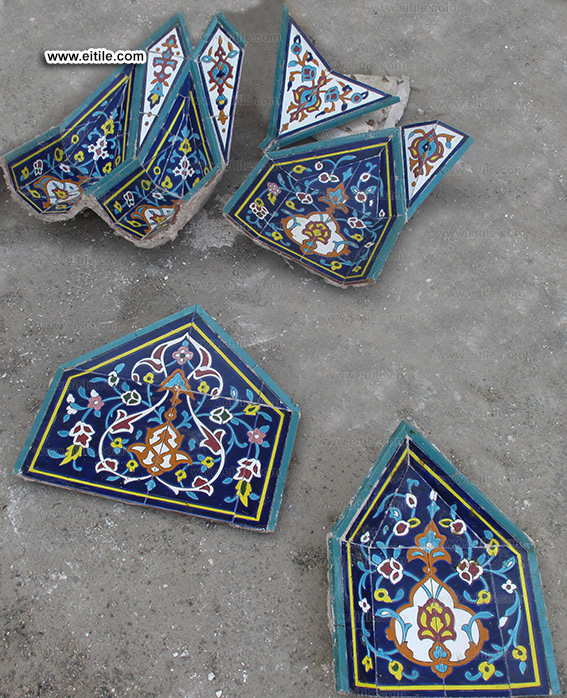 Islamic handmade Muqarnas tiles, www.eitile.com