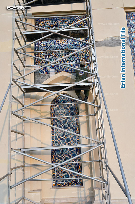 Conserving Heritage Tilework at Sultan Qaboos Grand Mosque, www.eitile.com Conserving Heritage Tilework at Sultan Qaboos Grand Mosque, www.eitile.com