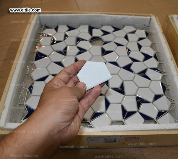 Handmade pool ceramic tile supplier, www.eitile.com