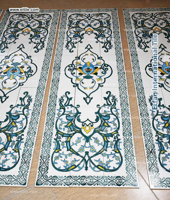 Islamic tile supplier for Mohammad Ali Mosque at Maldives, www.eitile.com