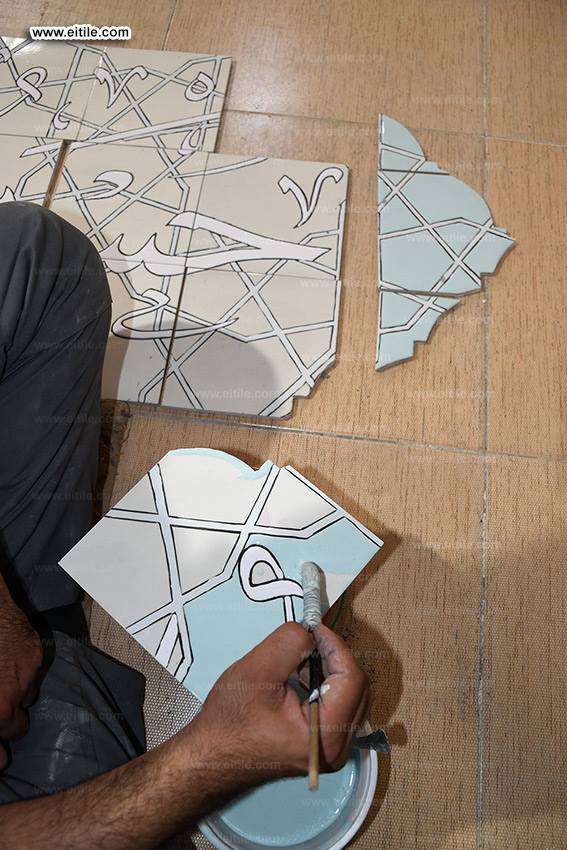 Islamic calligraphy tile ideas, www.eitile.com