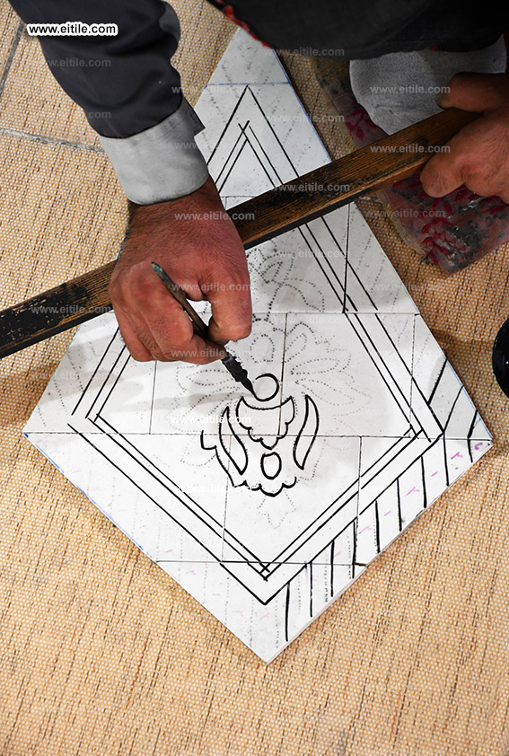 Mosque dome tile supplier, www.eitile.com