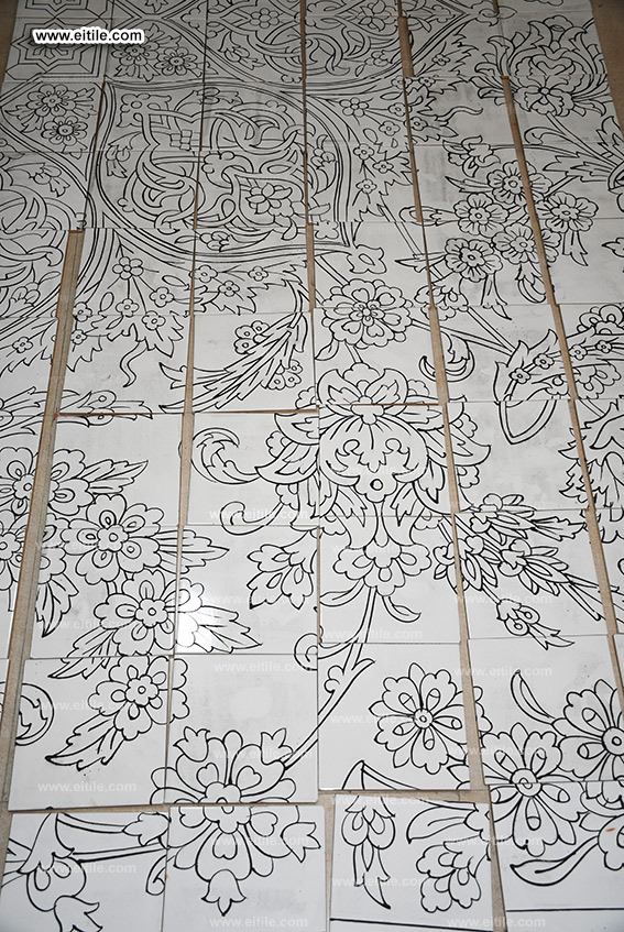 Supplier of floor ceramic tiles with carpet design, www.eitile.com