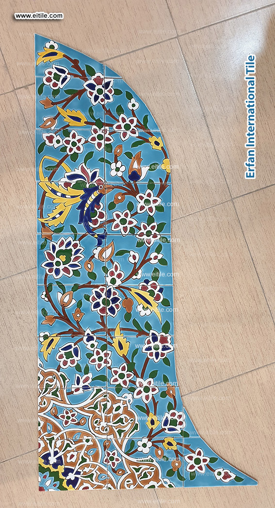 Handmade ceramic tiles crafted in unique, unconventional shapes with traditional Persian artistry. Supporting custom architecture and restoration projects worldwide with expert care. Visit www.eitile.com.
