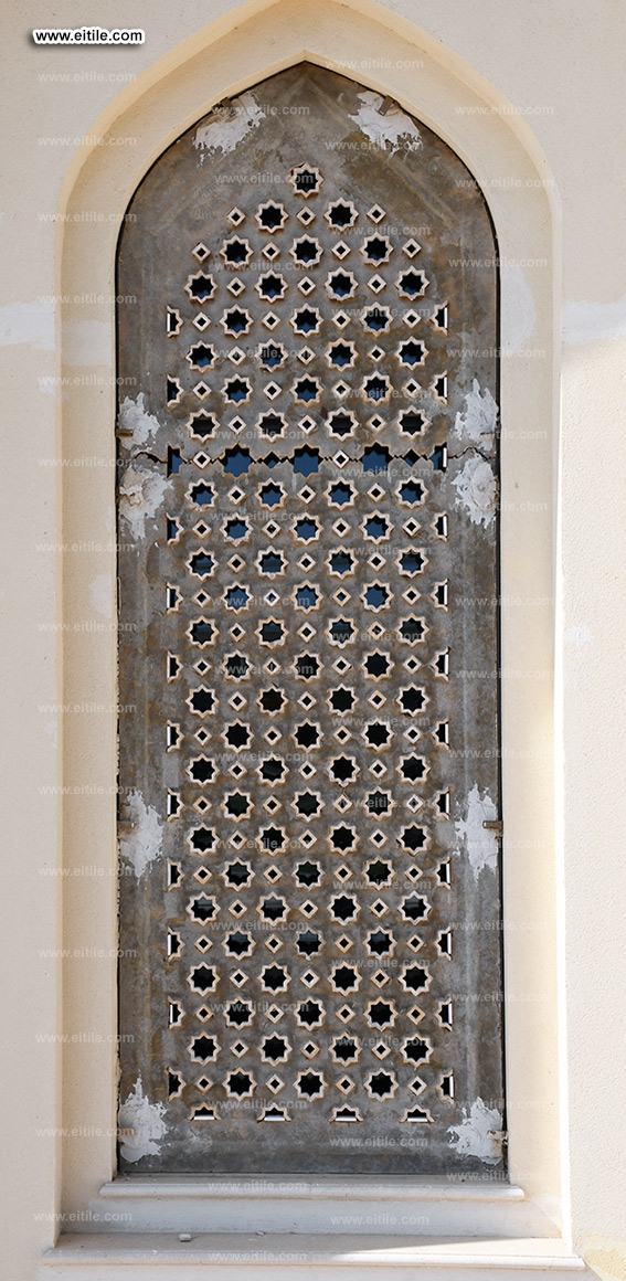Oman, Sohar Sultan Qaboos mosque tile repair work, www.eitile.com