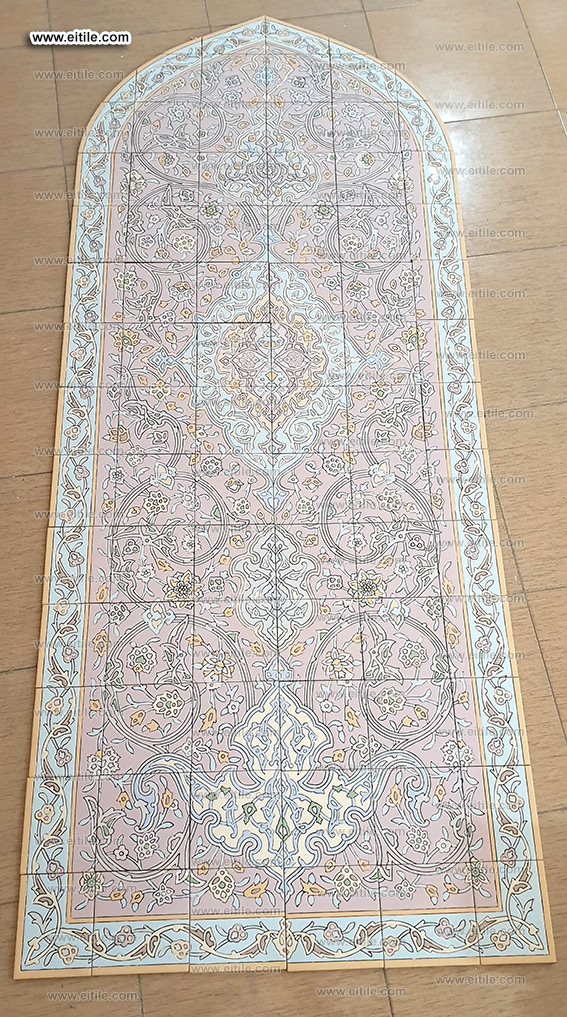 Persian handcrafted wall tiles, www.eitile.com